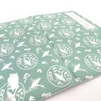Yeokmundan Goryeo Celadon passport case patterned PVC surface detail