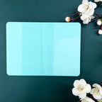 Yeokmundan Goryeo Celadon passport case open interior pockets